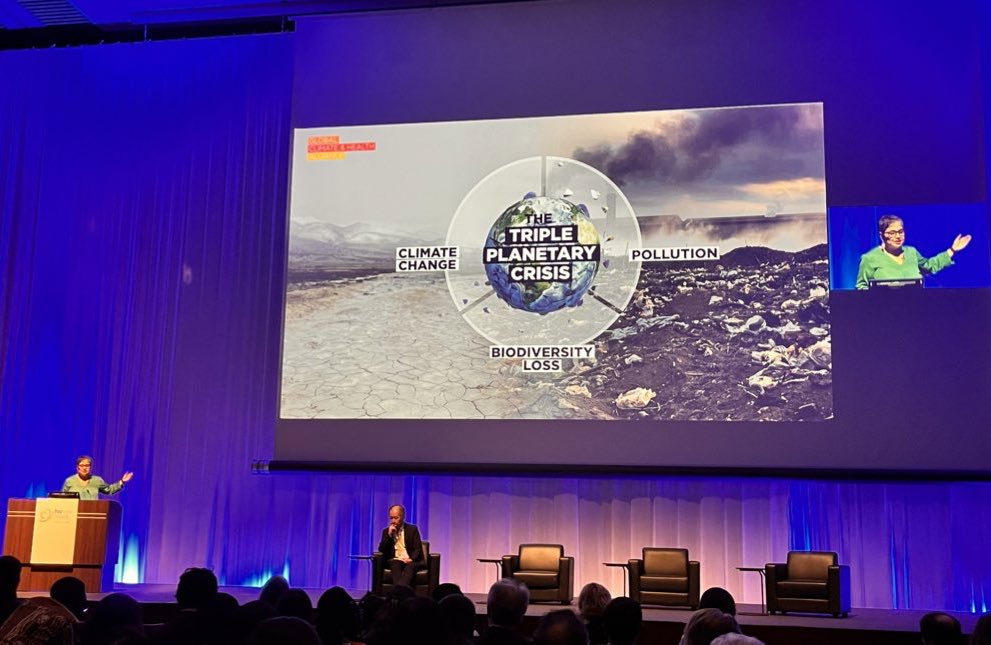 “We are living the climate crisis right now, and this is coupled with environmental pollution. 

It is not far in the future. It is a lived experience now.”

<a href="/CemShweta/">Shweta Narayan</a> #HSR2024 

#COP29 #climatehealth24