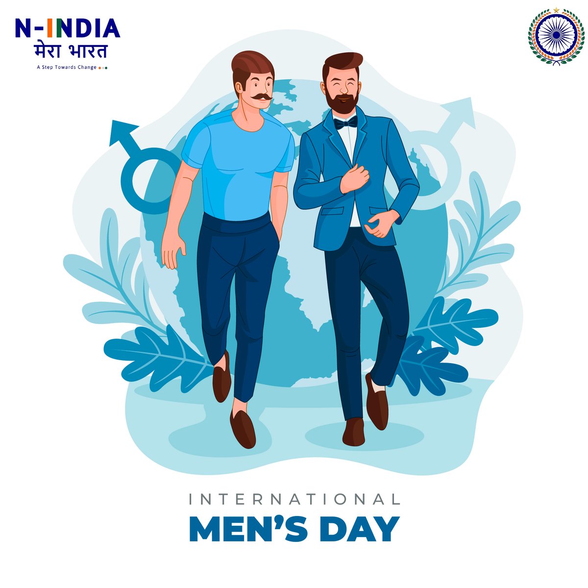nindia_org's tweet photo. Thank you for showing us that strength is not just physical but also emotional and mental.
#nindia #nindia_org #nindia_offl #mensdaycelebration #men #mensday #InternationalMensDay 
Happy International Men’s Day! https://t.co/GTIerp5DRG