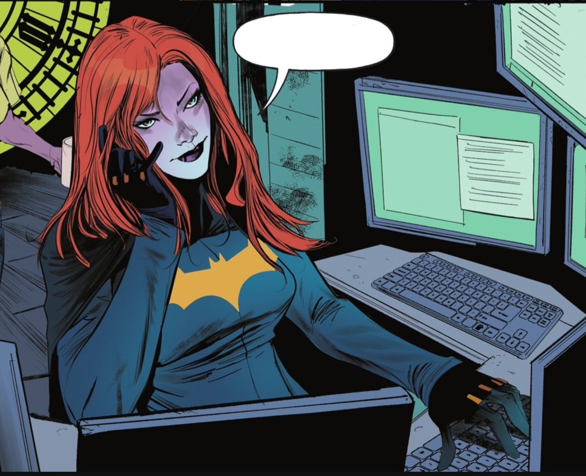 LIKE this post if Oracle has access to communication while you're on patrol, heroes/vigilantes/etc.

RT for exposure