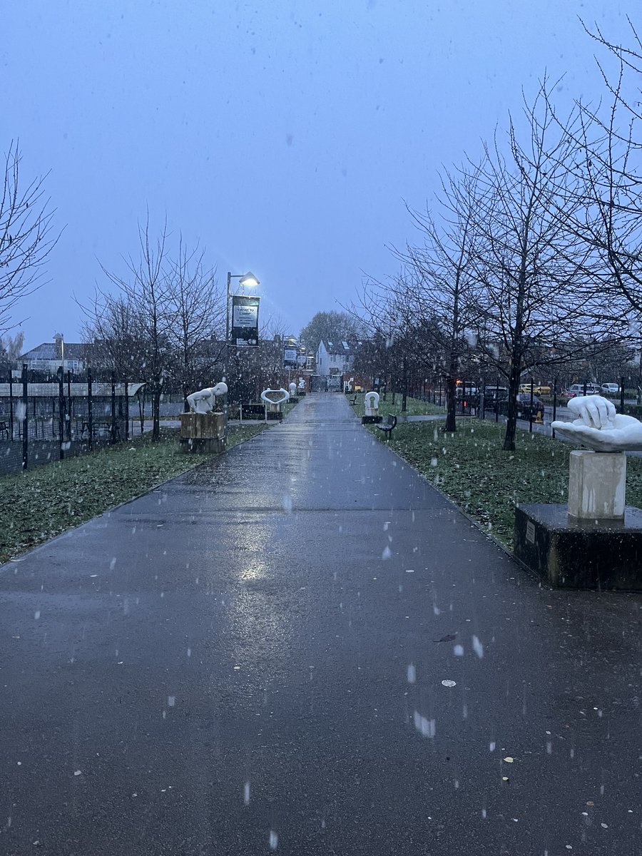 It's snowing in East Barnet; the perfect day to show you a sneak peek of our Winter Landscape Competition entries and announce that auditions for the Winter Concert are being held next Monday 25th. Wrap up warm today!