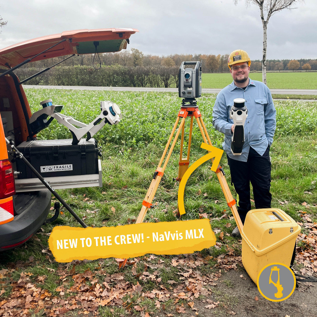 LaOs_Ingenieure's tweet image. 📢 NEW TO THE CREW - Der NavVis MLX!
Unser neues, innovatives mobile Kartierungssystem bringt unsere Vermessungstechnologie auf das nächste Level. Der NavVis MLX bietet außergewöhnliche Genauigkeit und Geschwindigkeit bei der Erfassung von 3D-Daten.