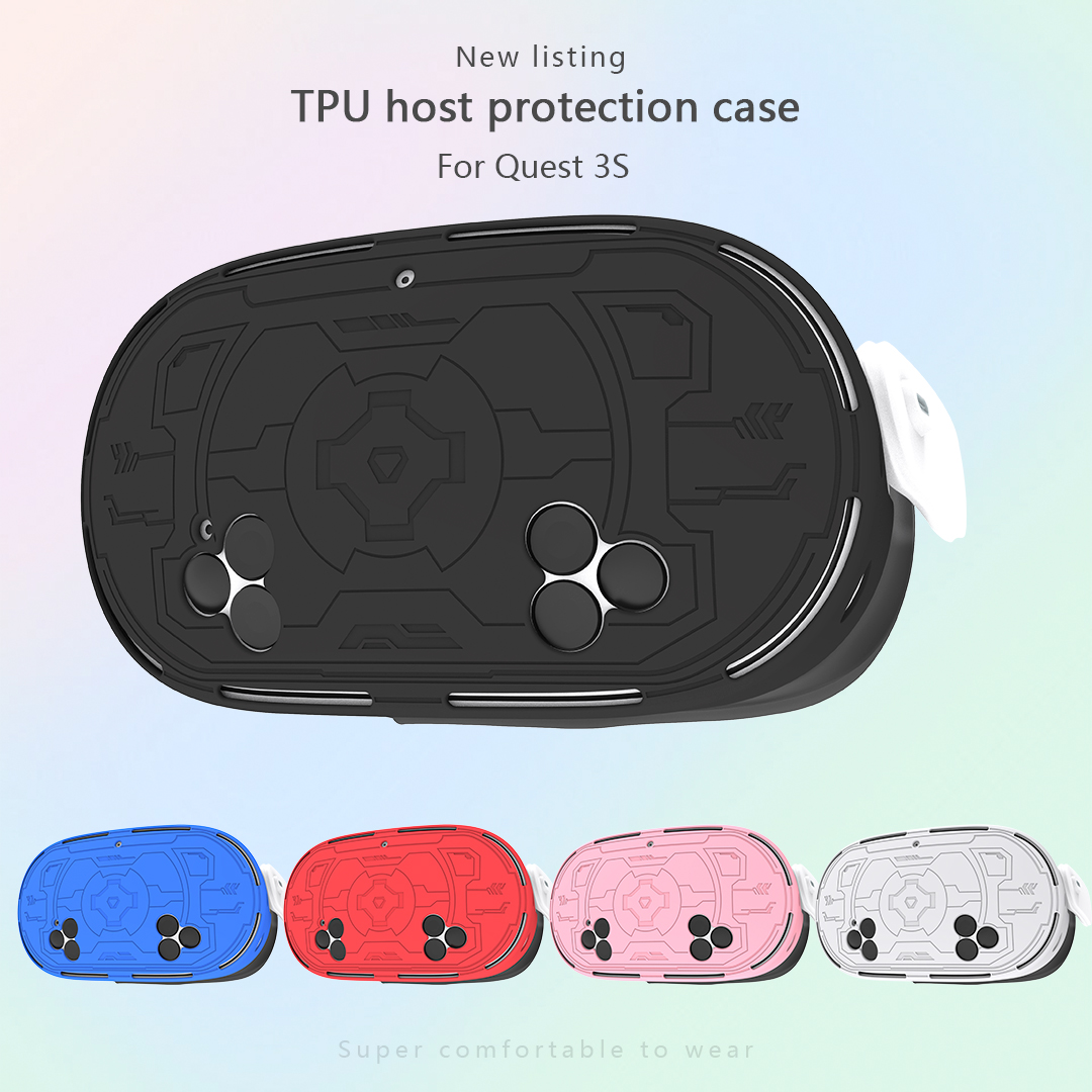 Quest3S TPU 7-Piece VR Silicone Protective Case 

#MetaQuest3S 📷#MlemonVR #Quest3S #Game #Meta #VR #ProtectivecaseforQuest3S