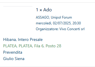 Mi viene da piangere🥲, ci vediamo il 2 luglio aaaaaaaaaaa