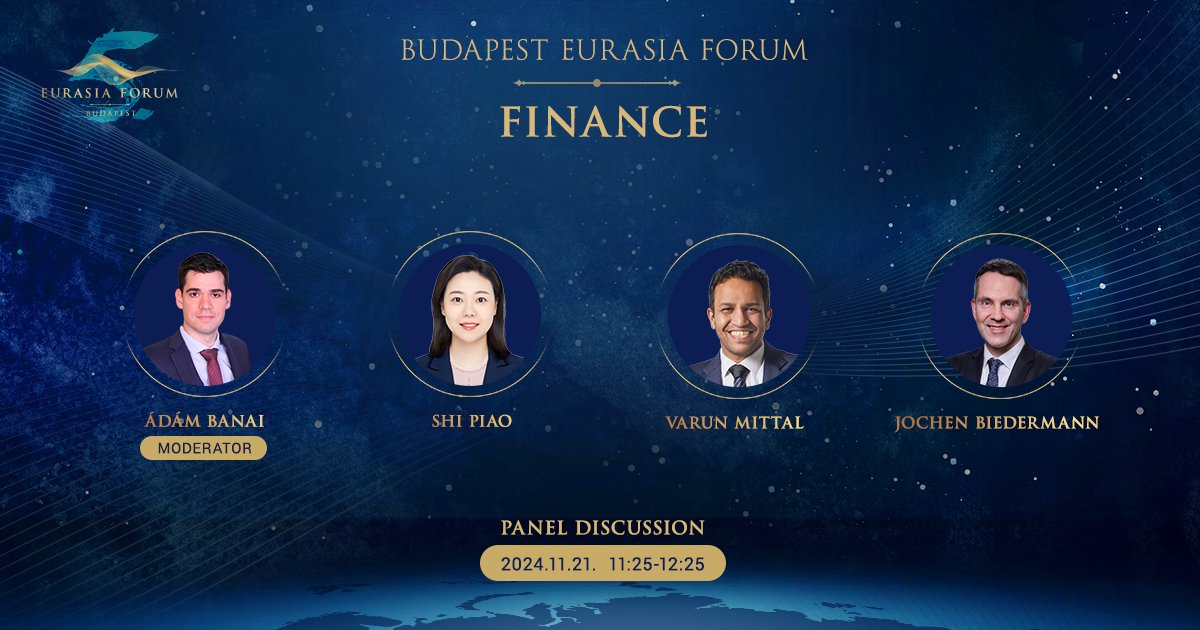With the rise of digital transactions and CBDCs, what exciting innovations can we expect in the global financial system that will redefine how we manage and access money? Let’s find out in the first panel of the Fifth Budapest Eurasia Forum!
Join in online: