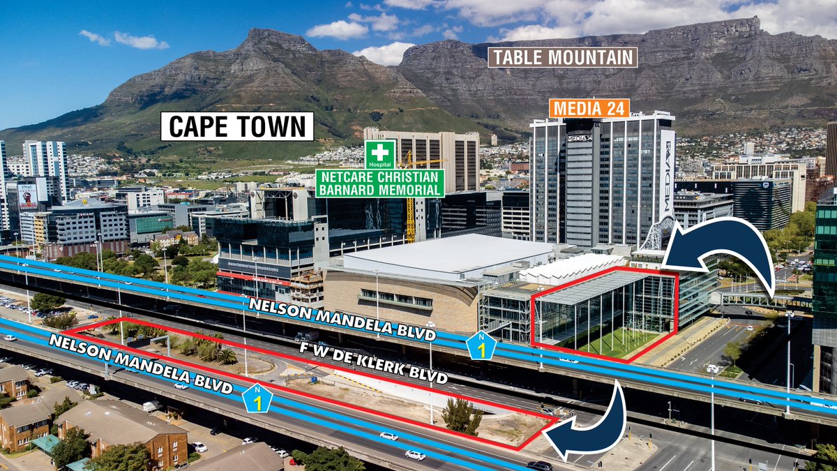 A R1.2bn mixed-use development is coming to Cape Town's CBD!

Next to the CTICC, this project will create jobs, boost tourism, &amp; unlock public land's potential. A big win for economic growth &amp; innovation in our city.

Read more: shorturl.at/GNKme

#InvestCapeTown