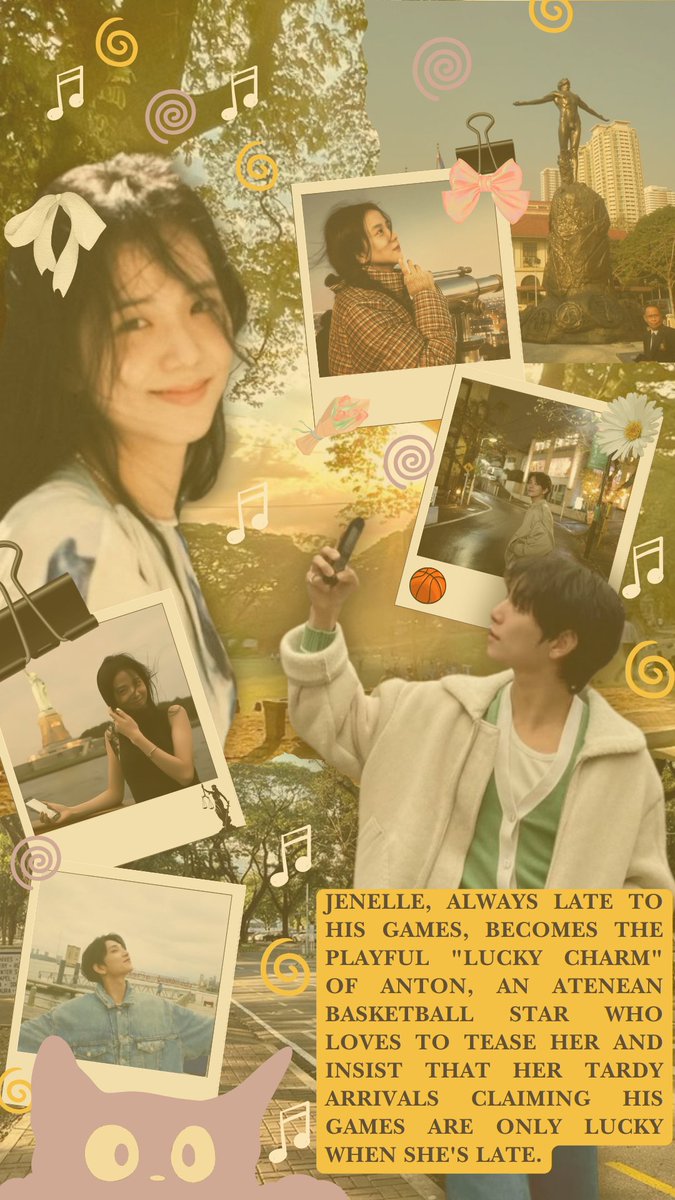 prttyeisaWP's tweet photo. PLAYFUL 'LUCKY CHARM'

a short au wherein... 

Jenelle(js), always late to his games, becomes the playful "lucky charm" of Anton(js), an Atenean basketball star who loves to tease her and claiming his games are only lucky when she's late. https://t.co/5LCYtnNQ65