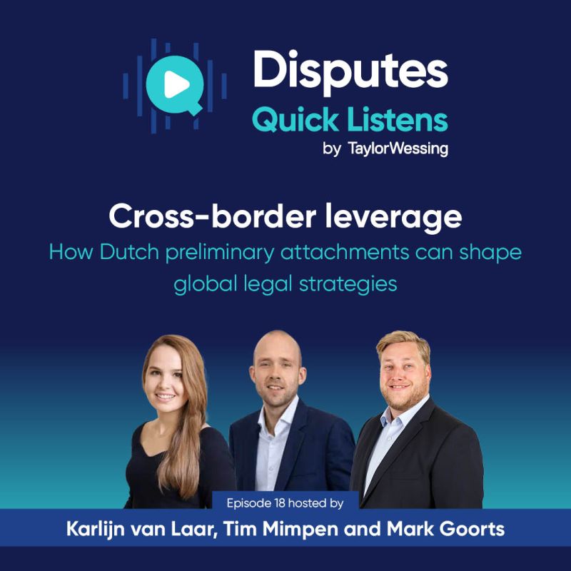 🎧Litigation can be complex, but staying informed doesn’t have to be. In our latest Disputes Quick Listen our experts break down how the Dutch system of prejudgment attachments can play a pivotal role in shaping global legal strategies: bit.ly/3hKd1zh