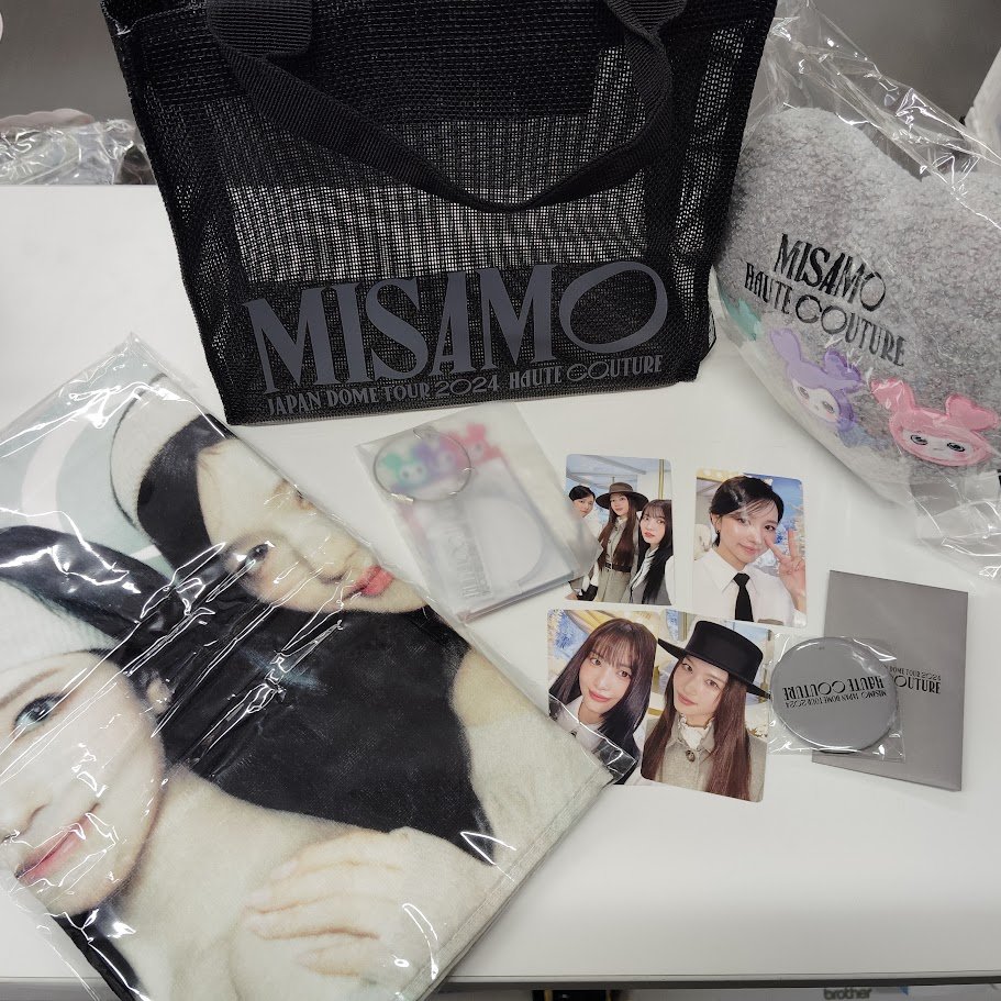 MISAMO アプグレ特典グッズREADY TO BE in JAPAN SPECIAL 各種グッズ