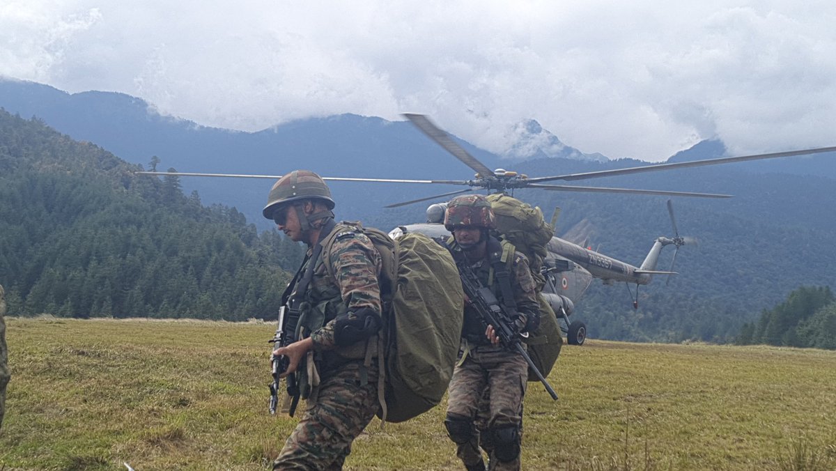 PIB_Guwahati's tweet photo. In a significant display of military prowess, Indian Army, Indian Navy and Indian Air Force jointly conducted Exercise #PoorviPrahar demonstrating their unmatched war fighting skills in near-real combat scenarios over nine days during 10-18 November 2024 in the Eastern Theatre. https://t.co/tor7rbyfyc