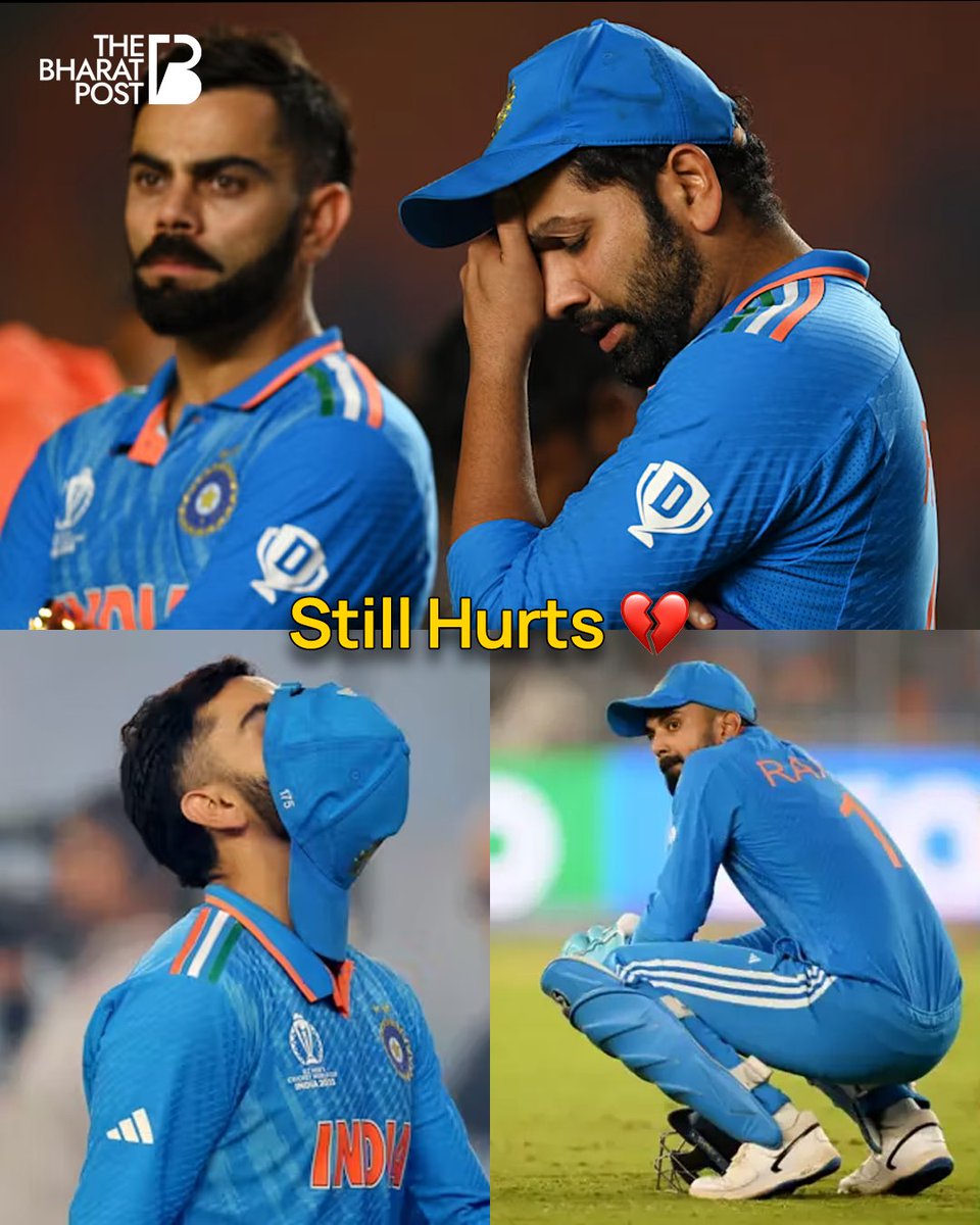 TheBharatPost_'s tweet image. This day last year... 💔
#19november #WC2023 #CricketWorldCup2023