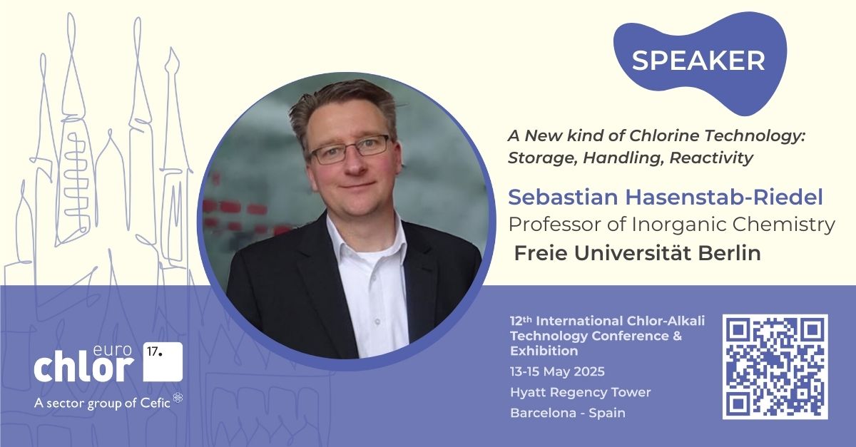 Euro Chlor (@eurochlor) on Twitter photo 🌟 Exciting news! Welcoming Professor Sebastian Hasenstab-Riedel to present at our Technology Conference & Exhibition in Barcelona. Don't miss his insights into new chlorine storage & transportation options #eurochlor2025. Register today! eurochlor2025.org <a href="/RiedelLab/">Sebastian Riedel</a> 🌟 Exciting news! Welcoming Professor Sebastian Hasenstab-Riedel to present at our Technology Conference & Exhibition in Barcelona. Don't miss his insights into new chlorine storage & transportation options #eurochlor2025. Register today! eurochlor2025.org <a href="/RiedelLab/">Sebastian Riedel</a>