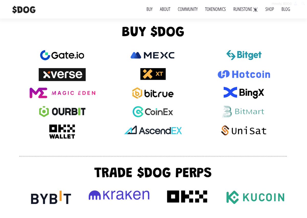 The_Dog_Of_BTC's tweet photo. @OKX added to the website 🚀
Go follow @cryptosurferGR the legend who designed this amazing website for $DOG https://t.co/OeRFMBuFAZ