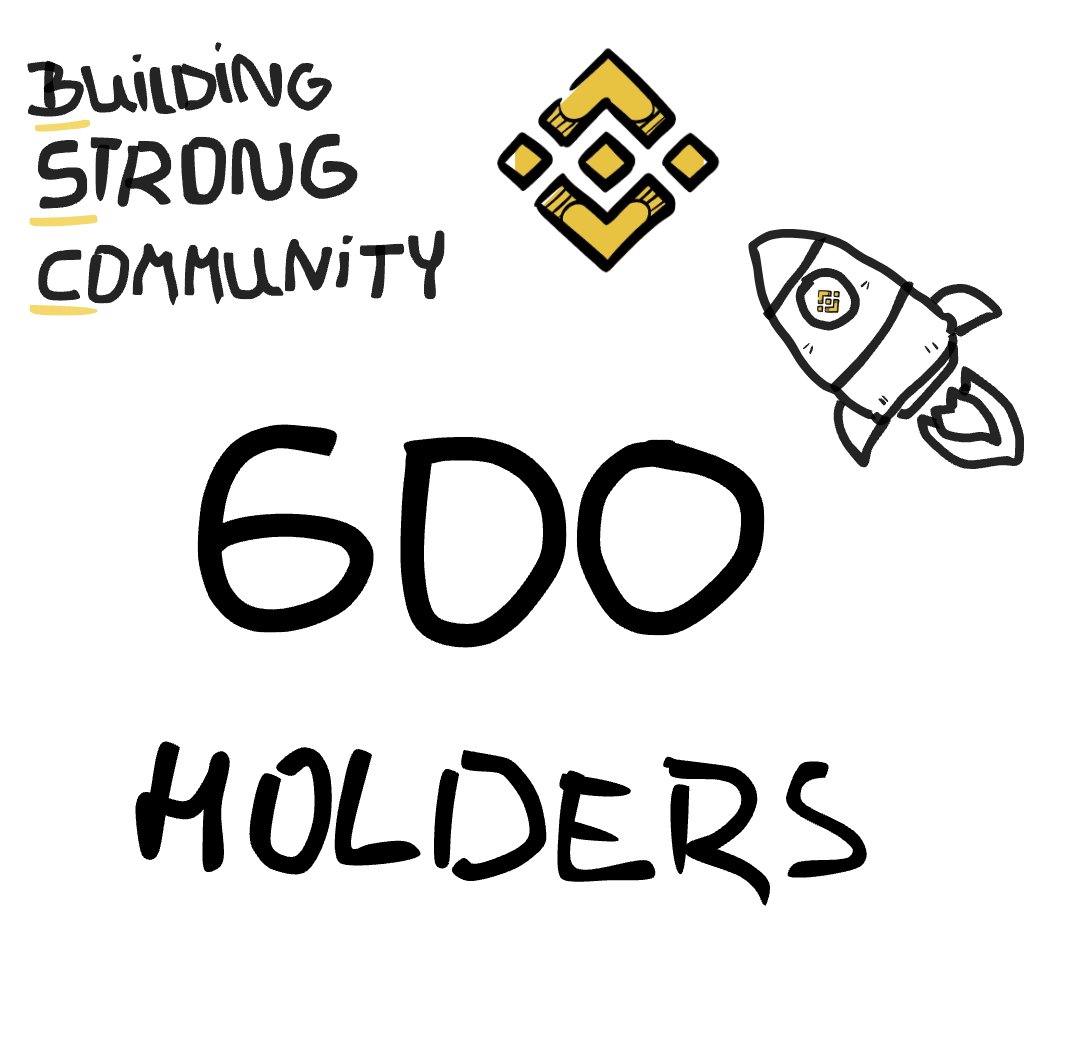 B_S_C_COMMUNITY's tweet photo. B.S.C.  is growing fast ! Congratulations on 600+ holders! #BNBChain #BNB #CZ https://t.co/PbSwJJUSGx