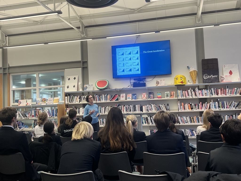 Alleyn's School (@alleynsschool) on Twitter photo Yesterday’s MET Talk by the incredible Dr. Marie-Annick Moreau: ‘Green’ but mean?: The social impacts of hydropower on Tanzanian fishing communities 🐟
<a href="/Alleyns_Eco/">Eco Committee at Alleyn's School</a> #AlleynsEcoWeek #AlleynsSchool Yesterday’s MET Talk by the incredible Dr. Marie-Annick Moreau: ‘Green’ but mean?: The social impacts of hydropower on Tanzanian fishing communities 🐟
<a href="/Alleyns_Eco/">Eco Committee at Alleyn's School</a> #AlleynsEcoWeek #AlleynsSchool