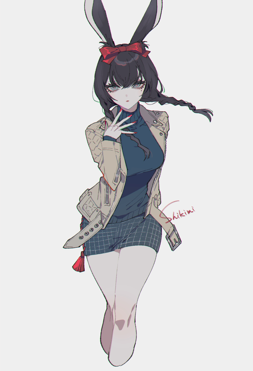 「タイトスカートかわいい #FFXIVART 」|しきみのイラスト