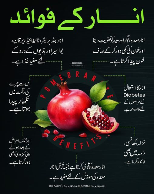 UbaidRazaJA's tweet image. جنتی پھل انار کھائیں اور فائدے پائیں۔
#Pomegranate 
#Benifits