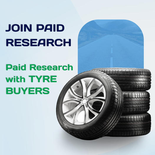 PAID INTERVIEW WITH TYRE OR AUTOCARE BUYERS, $80-$200 INCENTIVE
The Marketing Pro Research agency invites tyre buyers to participate in a paid research interview about their purchase experience. Incentive: between $80 and $200 gift card or bank transfer
#marketingproresearch