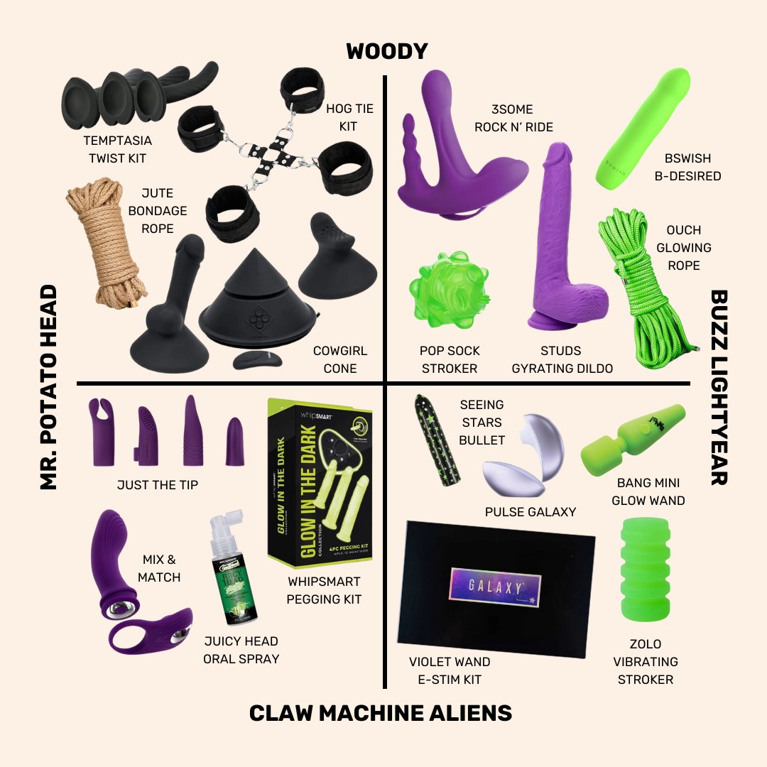 You can try to tell us that Woody would never be into bondage and we'll tell you he's a SHERIFF 🤠 He carries a LASSO. Of course he wants to get tied up.⁠
⁠
HBU? Up for some fun? Create your own Toy Story at the link below 👇️
l8r.it/Qm3x