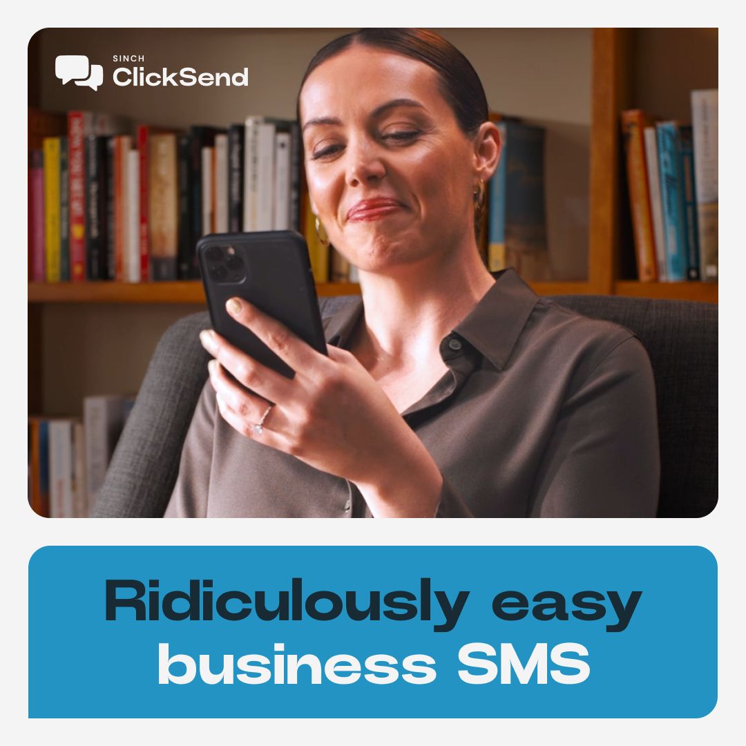 ClickSendSMS's tweet image. Get set up and start sending SMS. It really is ridiculously easy.