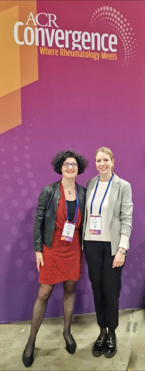 Sara Bindoli (@sarabindoli) on Twitter photo At #ACR2024 with one of the most fabulous expert on Autoinflammatory diseases! 🤩
Honoured to have been one of your "students" <a href="/SophieGeorgin/">Sophie Georgin-Lavialle</a>
#womeninscience #powerwomen At #ACR2024 with one of the most fabulous expert on Autoinflammatory diseases! 🤩
Honoured to have been one of your "students" <a href="/SophieGeorgin/">Sophie Georgin-Lavialle</a>
#womeninscience #powerwomen