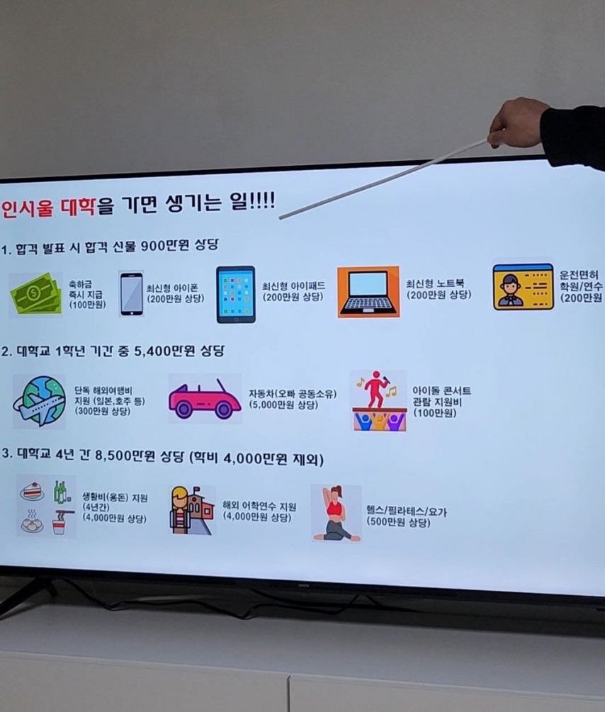 아빠가 갑자기 나 부르더니 PPT 발표함 ㄷㄷㄷ