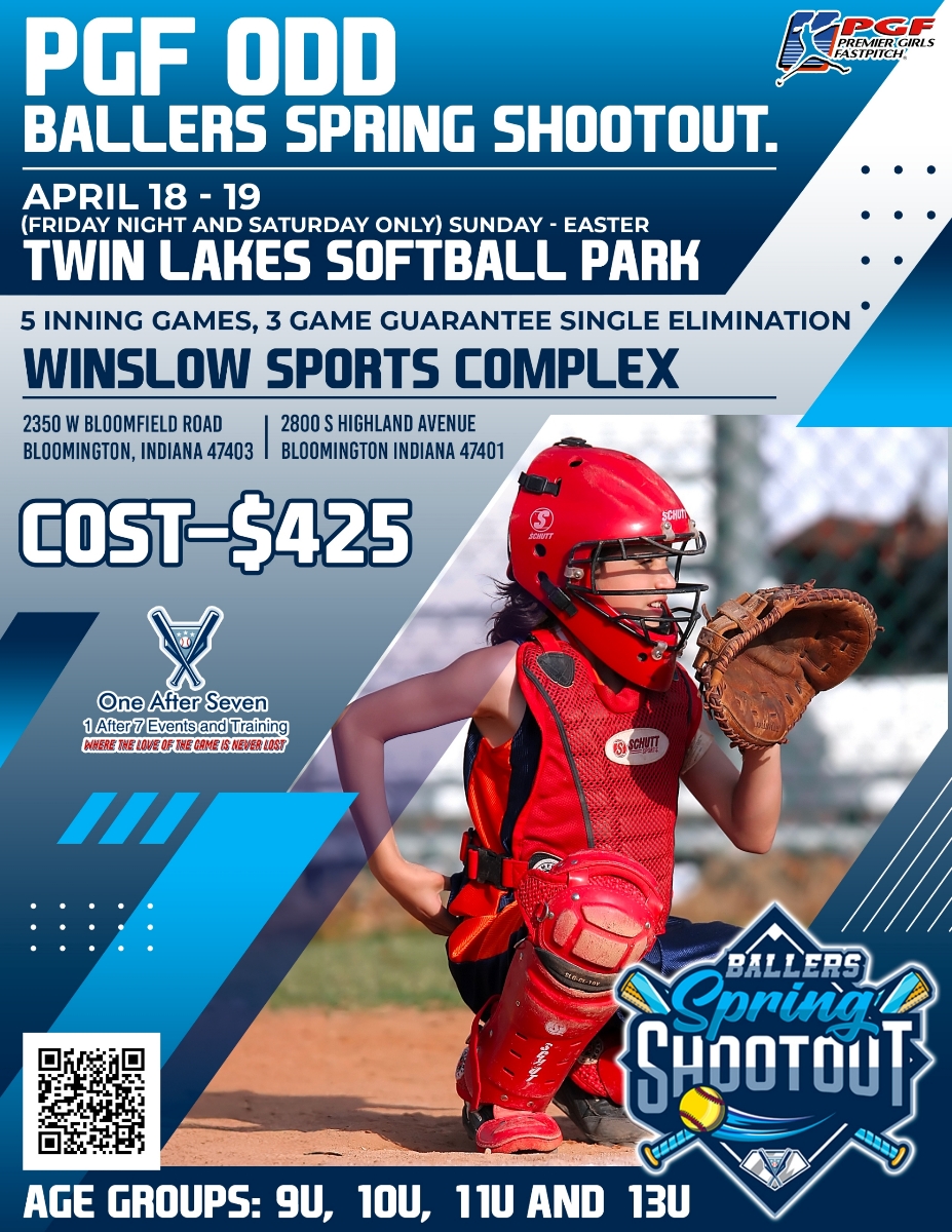 Calling all ballers! Come join us for a spring shootout April 18-19. We look forward to seeing you there!