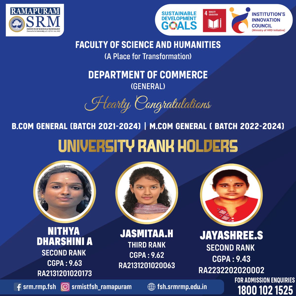 SRMIST FSH Ramapuram Official (@FshRmp) / Posts / X