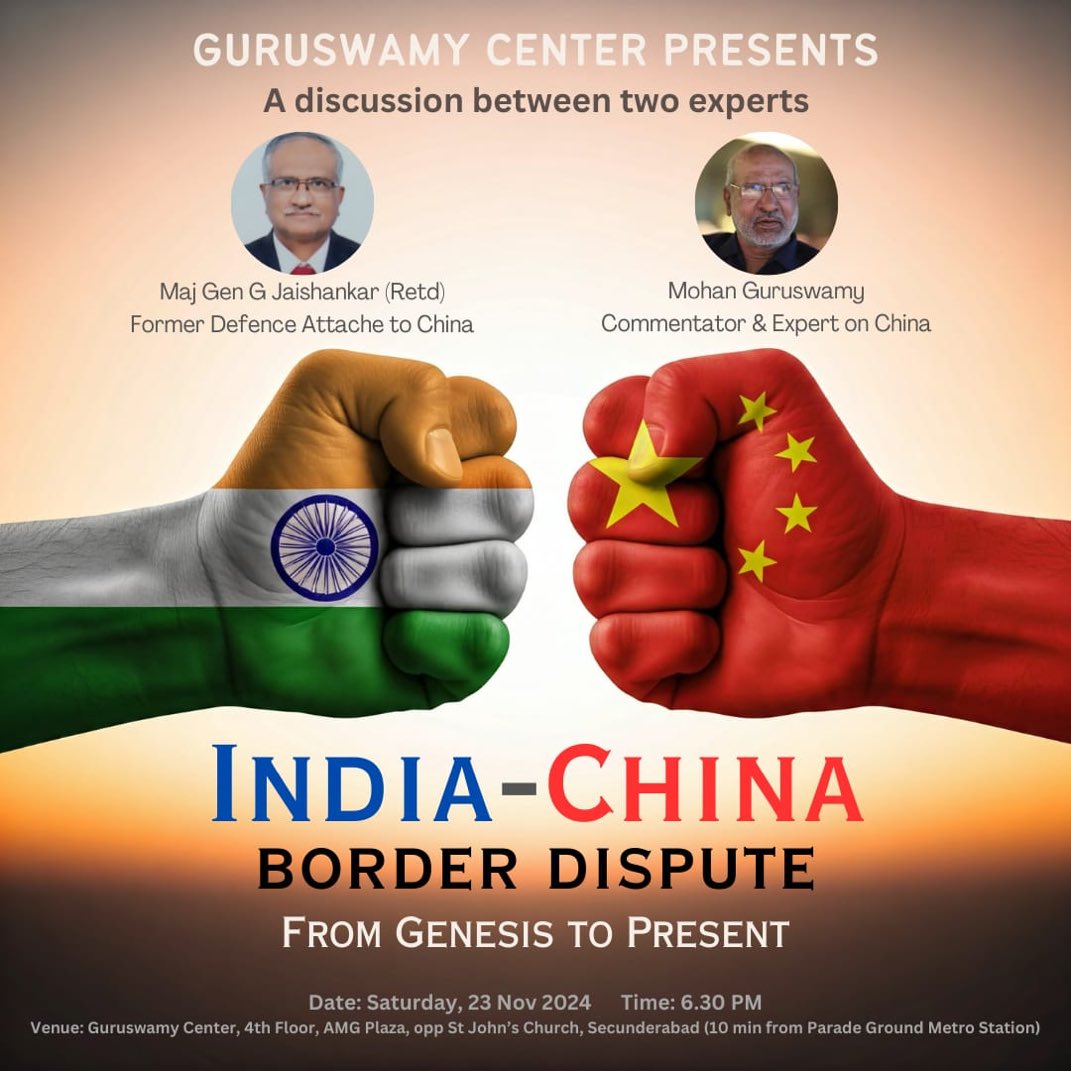 Mohan Guruswamy (@mohanguruswamy) on Twitter photo 