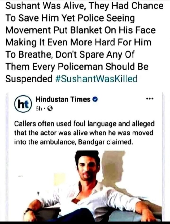 BanasreeDhar1's tweet image. PR Overdrive InSSRCase
📌 @MumbaiPolice
FAKE TRP CS against ARNAB
@republic ( @thisissandeeps
FILED DEFAMATION CS)
@CBIHeadquarters GRILL
PARAMBIR
VAZE
ANIL D
AU?
📌B.SIDDIQUE VEHICLES
MODIFIED as AMBULANCES
2Carry SSR BODY?👈
Hw MANY BODIES?
@dir_ed @Copsview
#ArrestSandeepSingh