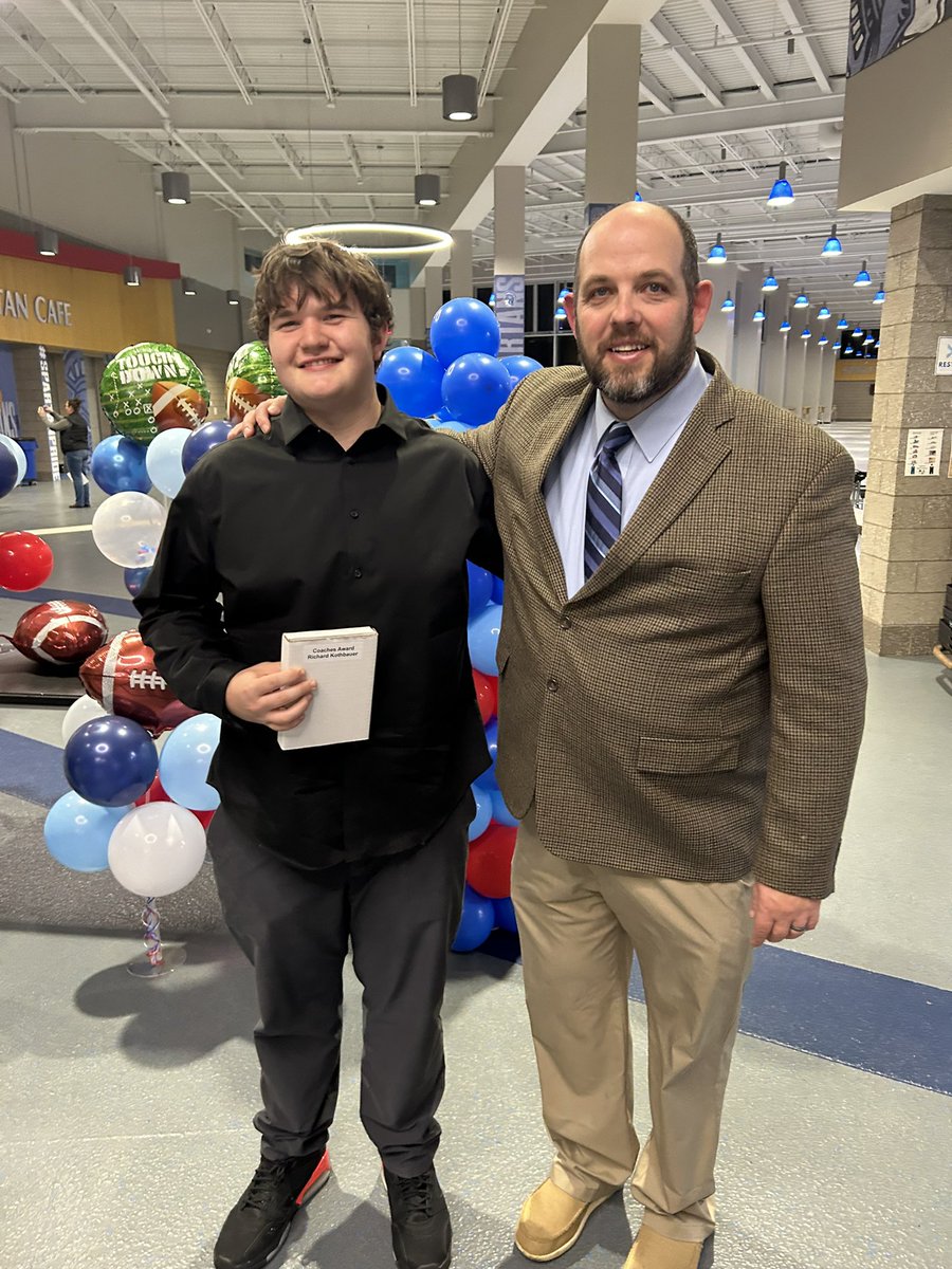 Coaches Award - Proud of you! Thank you Coach Scott and all Spartan Coaches!