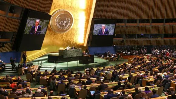 Ferrerctc's tweet photo. La Asamblea General de las Naciones Unidas adoptó una resolución histórica que reconoce el derecho del pueblo palestino a la libre determinación,  independencia y la libertad frente a la ocupación israelí #FreePalestine #PorCubaJuntosCreamos @ivanc73 @Isdalys1 https://t.co/vWt5TXo6LB