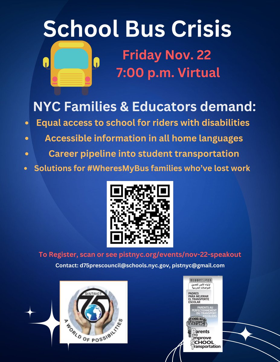 1/ #WheresMyBus and what are WE gonna do about it? Virtual meeting on Friday Nov 22 at 7 p.m. will be conducted in English and Spanish.