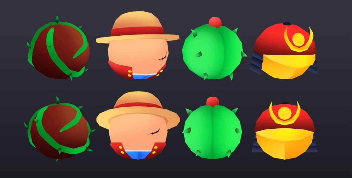 We're back to modeling with these orbs. Thanks for the support you all sent me in the latest post/dm! 🙂

#RobloxDev #Blender