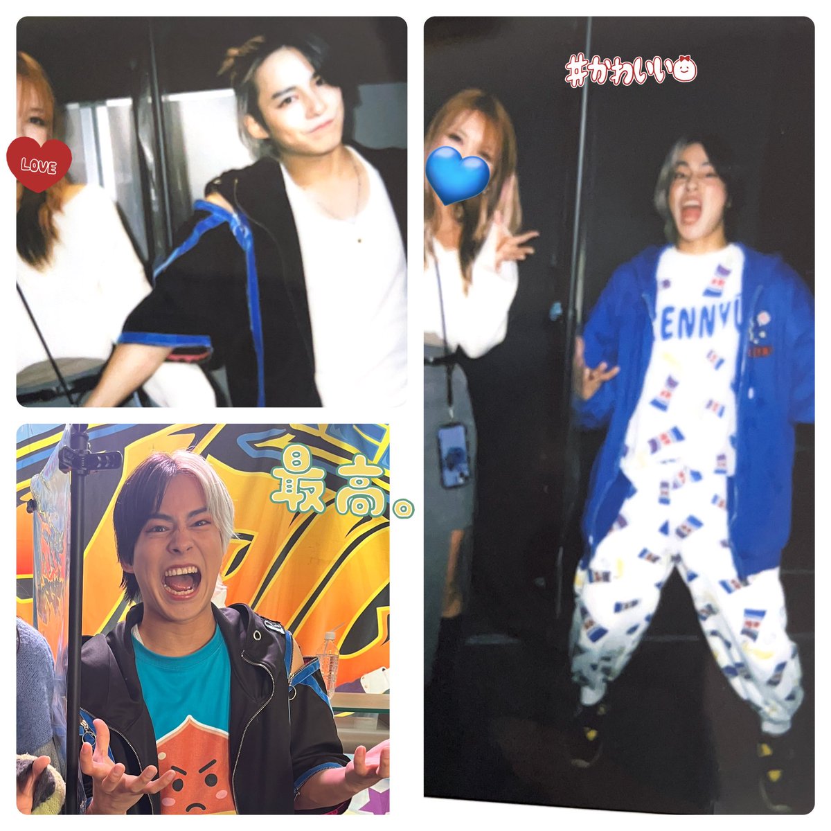 hinapicoriapico's tweet image. 続💙ReNY最終回💙
プレプレ最終回の時にゼロ衣装でレニー最終回もゼロ衣装で😭見た瞬間ファミチキ思い出した❣️
1年ぶりにファミチキw絢亮の表情一緒でかわち💙
たくさんのお友達に出会わせてくれたレニーに感謝状✨️
出会ってくれたお友達にも感謝と愛をこめて♡
これからも仲良くしてね🥰
#FEL💙