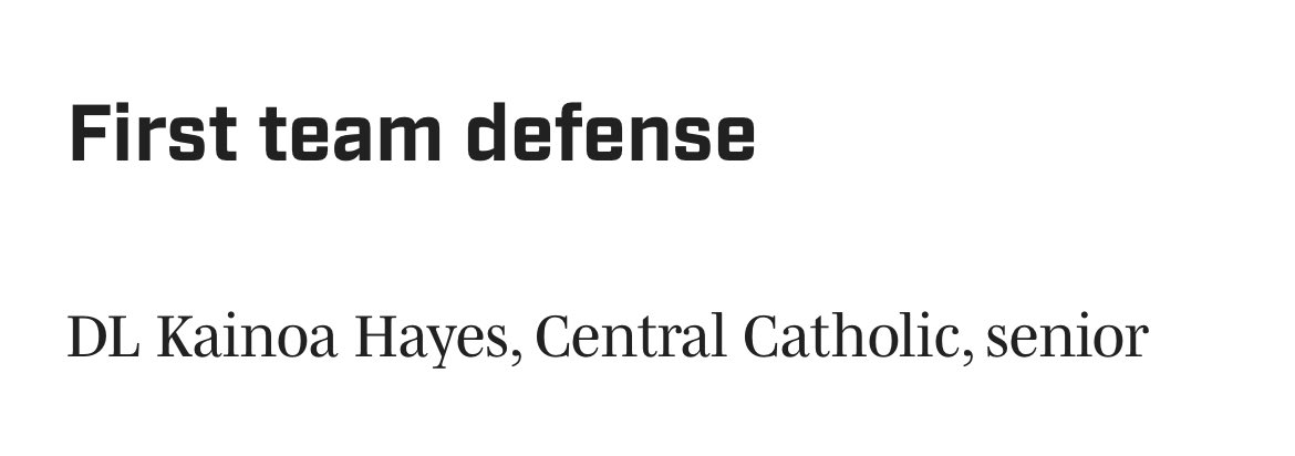 First team all conference DL‼️

<a href="/ccramfootball/">CC Ram Football</a> <a href="/CoachLandgraf_/">Charlie Landgraf</a>