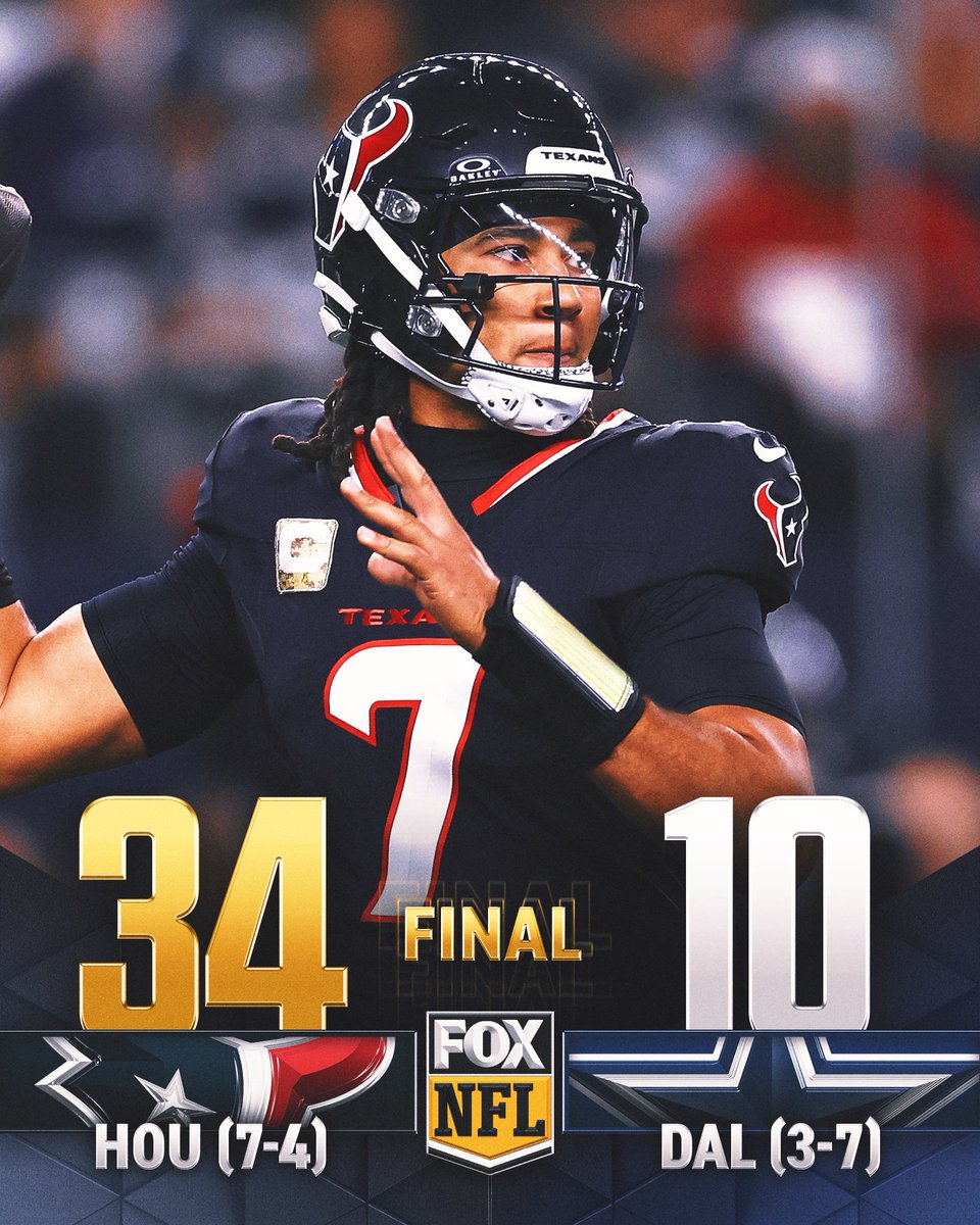 The <a href="/HoustonTexans/">Houston Texans</a> pick up the W on the road in Dallas!! 🙌