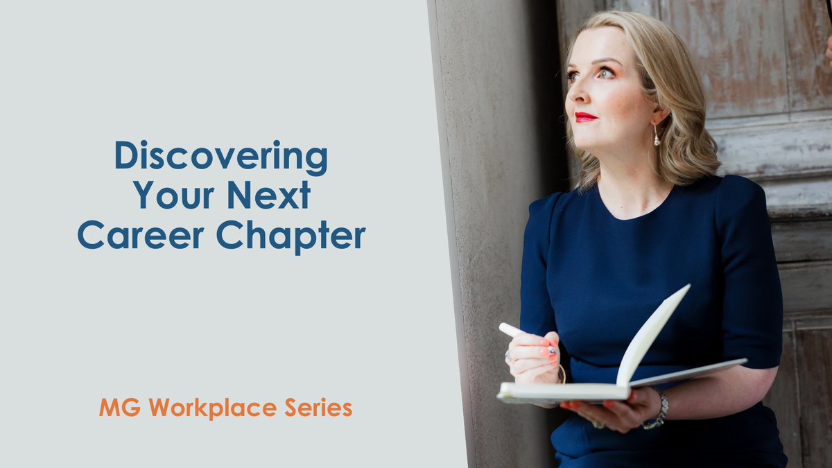 Gaining clarity on your next career step doesn’t have to be hard, and it can be fun. Let's explore the considerations for your next career chapter in this week's MG Workplace Series 👉 youtu.be/5be8M_amKnc #careers #leaders #progress