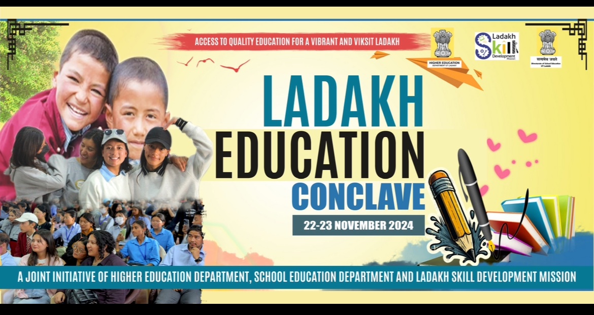 Eliezer Joldan Memorial College Leh, Ladakh (@ejmcleh) on Twitter photo Join us at the #LadakhEducationConclave on Nov 22-23, 2024! A joint initiative by the Higher Education Dept, School Education Dept, and Ladakh Skill Development Mission, working together to uplift and empower Ladakh through education.
<a href="/DIPR_Leh/">DIPR Leh</a> <a href="/LadakhSecretary/">Secretary UT Ladakh</a> <a href="/prasarbharti/">AIR News Leh</a> Join us at the #LadakhEducationConclave on Nov 22-23, 2024! A joint initiative by the Higher Education Dept, School Education Dept, and Ladakh Skill Development Mission, working together to uplift and empower Ladakh through education.
<a href="/DIPR_Leh/">DIPR Leh</a> <a href="/LadakhSecretary/">Secretary UT Ladakh</a> <a href="/prasarbharti/">AIR News Leh</a>