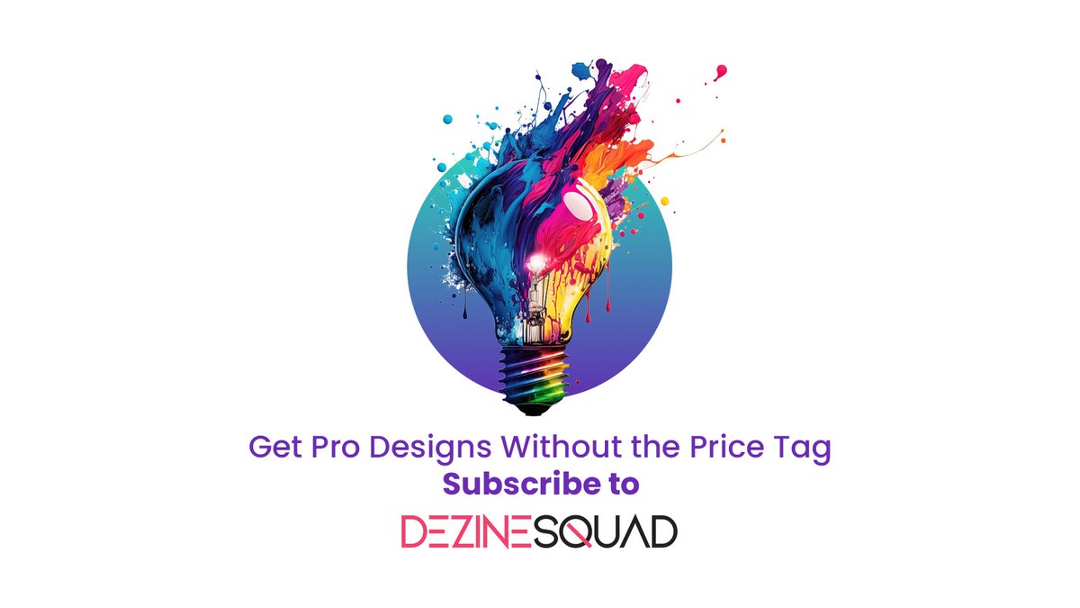 DezineSquad's tweet image. Pro Designs Made Affordable – Subscribe to DezineSquad today!
#AffordableDesign
#DezineSquad
#DesignSolutions