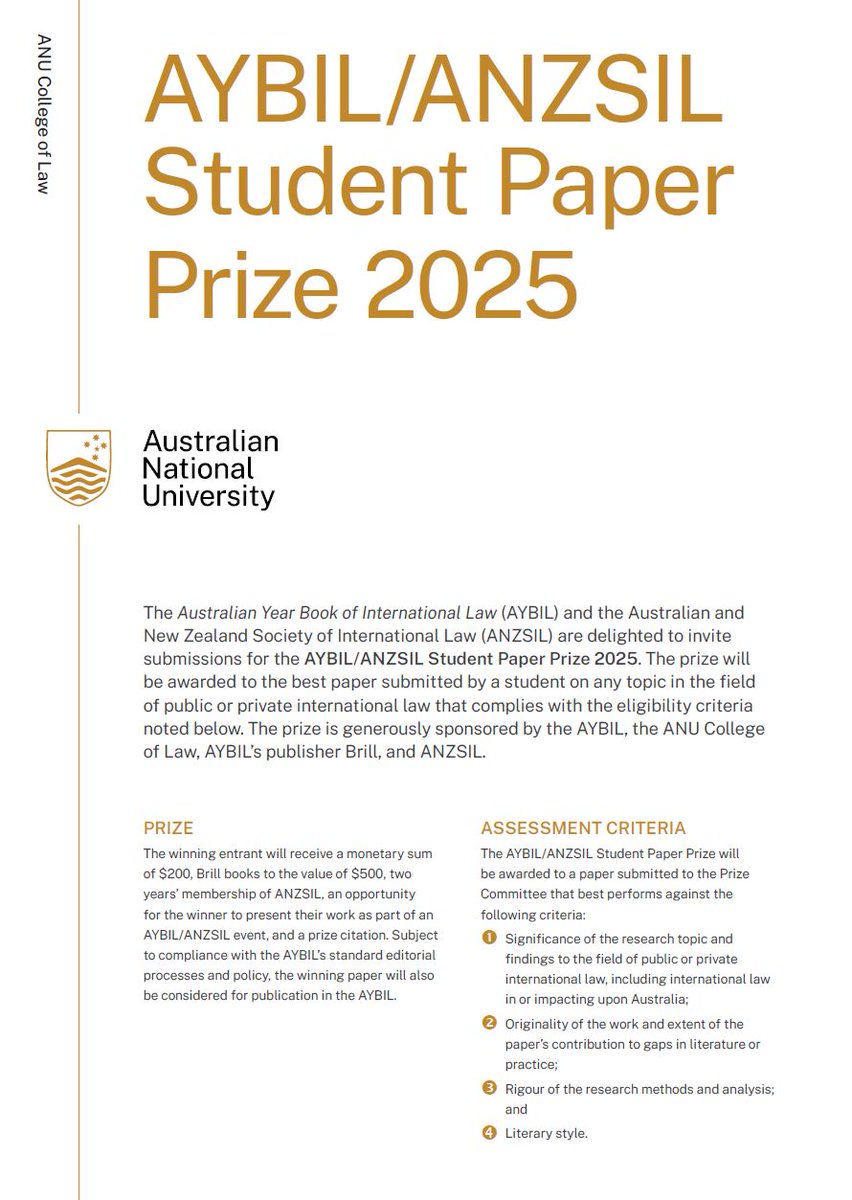 Australian Year Book of International Law tweet media