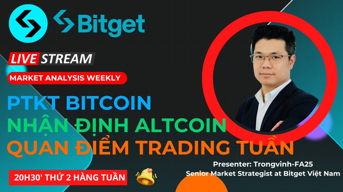 🔊 THÔNG BÁO LIVESTREAM 📢

🔥 Bitget Trading #W48 | QUAN ĐIỂM THỊ TRƯỜNG TUẦN 48

📅 Ngày: 19/11/2024
⏰ Thời gian: 20:00' Hà Nội
📺 Địa điểm: youtube.com/@nhatkydauco

Nội dung chính:
+ Phân tích kỹ thuật Vàng-Bitcoin-Fx 
+ Chiến lược trading và quản lý rủi ro 
+