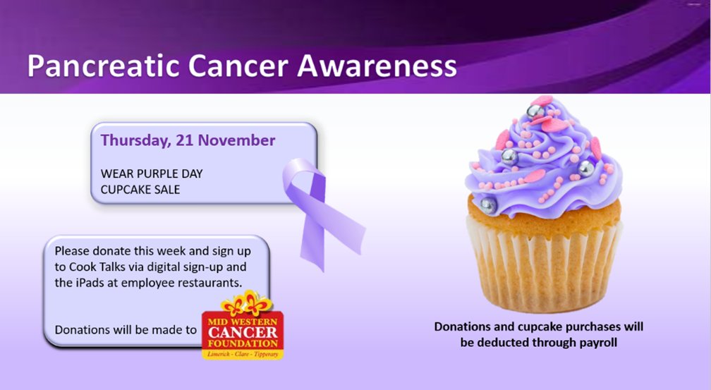 CookMedSurg's tweet photo. Show your support for Pancreatic Awareness Month by wearing purple on Thursday November 21st. Together, we can make a difference and spread awareness. Share your purple pictures and tag us! 💜 #WearPurple #SupportTheCampaign #PancreaticCancerAwareness https://t.co/SJVYDL2cxA