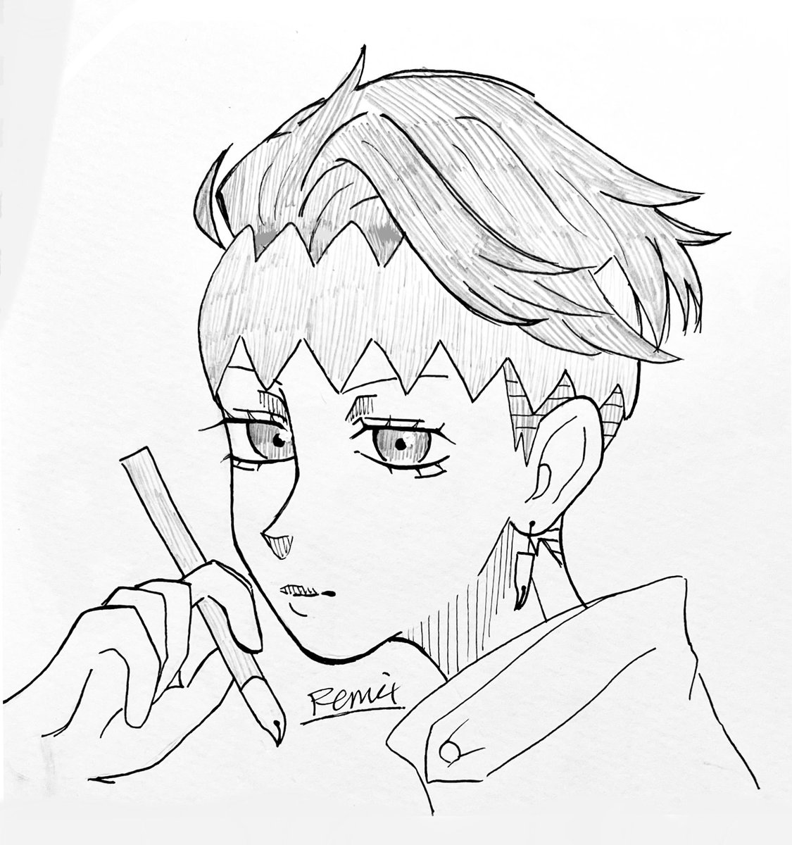 jojo / 露伴先生

 #フォロワーさんの推しが描きたい 
 #イラスト
