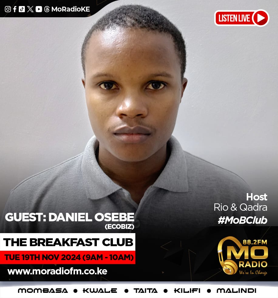 MoRadioKE's tweet image. Je una ufahamu wowote kuhusu kujiendeleza kibiashara kupitia mitandao?

Sikiliza #MoBclub kuanzia saa tatu asubuhi,ufahamu mengi kuhusu @ecobiz_limited 

Unaweza kuuliza maswali kupitia arafa kwa 23440

#MoBclub #RioNaQadra #moradioke #WeAreIncharge