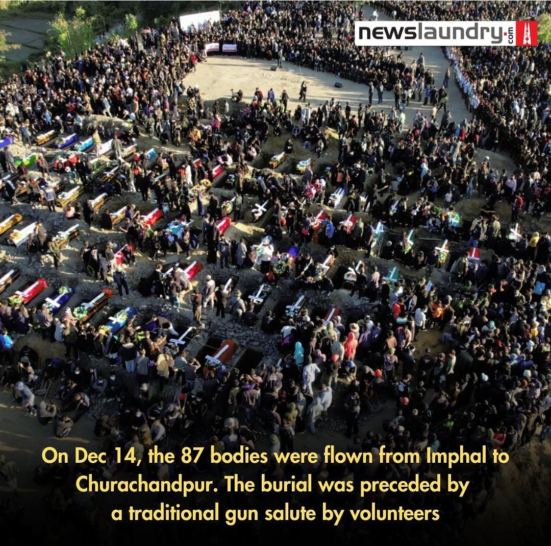 This one pic speaks volumes about ethnic cleansing in Manipur.