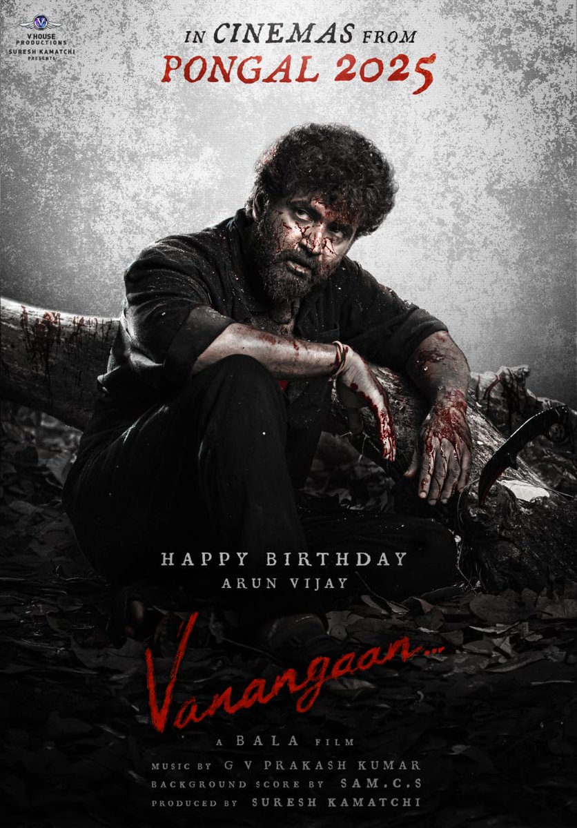 KollywoodStreet's tweet photo. Wishing, a hard working & a phenomenal Actor @arunvijayno1a great successful year!!
#HBDArunVijay
#VanagaanFromPongal
@IyakkunarBala 's #Vanangaan from Pongal.
@sureshkamatchi
@roshiniprakash_ @iam_ridhaa
@gvprakash @SamCSmusic
@johnmediamanagr @sathishoffl
#Bstudios https://t.co/ujisoNyzJG