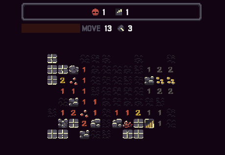 지뢰찾기는 쉬움과 어려움 사이 간극이 너무 크다는 생각이 들었습니다. (지뢰가 너무 적으면 게임으로의 재미가 안느껴지고, 너무 많으면 노동으로 느껴짐) 

적당한 사이즈에 클래식에는 없는 요소들을 넣어서 플레이감을 좀 살려보려고 노력중. 조만간 테스팅 해주세요!