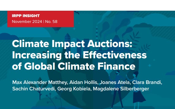 Africa Research & Impact Network (@arin_africa) on Twitter photo NEW PUBLICATION ALERT
As #COP29 unfolds, our ED <a href="/joanes_atela/">Dr Joanes Atela</a> has contributed to a new <a href="/IRPP/">IRPP</a> paper on innovative climate finacing via impact auctions. <a href="/aidanhollis/">Aidan Hollis 💚</a>, <a href="/joanes_atela/">Dr Joanes Atela</a>, <a href="/ClaraBrandi/">Clara Brandi</a>, <a href="/Sachin_Chat/">Sachin Chaturvedi</a>, <a href="/GeorgKobiela/">Georg Kobiela</a>
See here 📚 irpp.org/research-studi… NEW PUBLICATION ALERT
As #COP29 unfolds, our ED <a href="/joanes_atela/">Dr Joanes Atela</a> has contributed to a new <a href="/IRPP/">IRPP</a> paper on innovative climate finacing via impact auctions. <a href="/aidanhollis/">Aidan Hollis 💚</a>, <a href="/joanes_atela/">Dr Joanes Atela</a>, <a href="/ClaraBrandi/">Clara Brandi</a>, <a href="/Sachin_Chat/">Sachin Chaturvedi</a>, <a href="/GeorgKobiela/">Georg Kobiela</a>
See here 📚 irpp.org/research-studi…