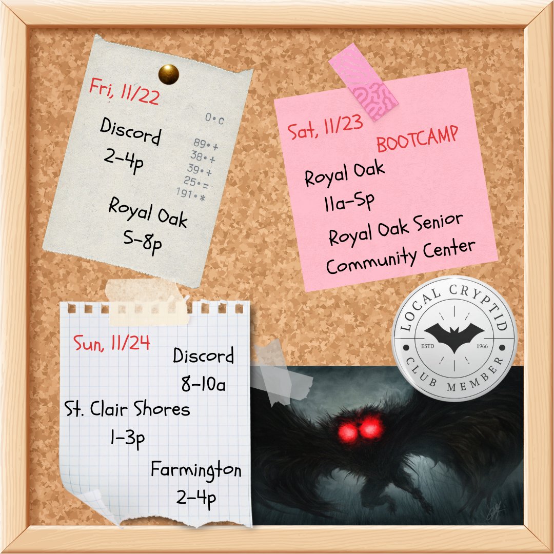 firstdraftdet's tweet image. Here's the schedule of write-ins and events for this week!