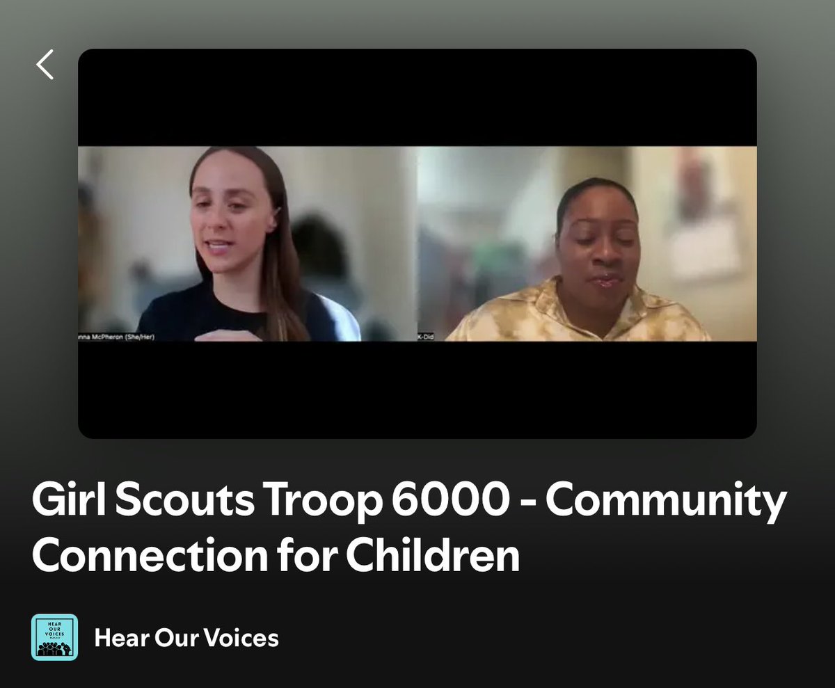 Girl Scouts Troop 6000 - Community Connection for Children

This week, we are joined by Hanna McPheron with Girl Scouts of Greater New York’s Troop 6000.

Available - Spotify &amp; Apple (link in bio)

#quote #nychov #hovpodcast #girlscouts